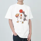 サクラ春のにわとり天津飯 Heavyweight T-Shirt