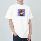 satomatoのイラストのギターを弾くトマトくん Heavyweight T-Shirt