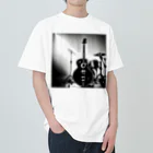 animaltennensuiの音楽の心・白黒で描かれた情熱の瞬間 Heavyweight T-Shirt