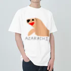 animaltennensuiの息子が描きそうなシリーズ:アザラシ ヘビーウェイトTシャツ