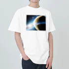 dolphineの宇宙へGo!新人類誕生！ Heavyweight T-Shirt