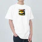 チワワ愛好家ショップの半熟とろけるハンバーグ チーズ愛好家の夢！ Heavyweight T-Shirt