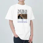 show.のNEWS PAPER ヘビーウェイトTシャツ