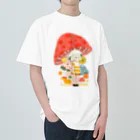 MangMARUのキノコ少女 Heavyweight T-Shirt