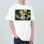 bitpiyoの黄色い薔薇の花 Heavyweight T-Shirt