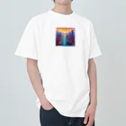 pixel-martの夕日 Heavyweight T-Shirt