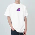 MaKenEekaRaのネオントイプードル Heavyweight T-Shirt