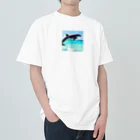 slowlife365のドルフィン Heavyweight T-Shirt