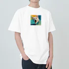 Taiwan_CreatorのRun Dog Heavyweight T-Shirt