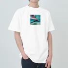 Taiwan_CreatorのWhale Heavyweight T-Shirt