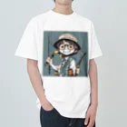 yuu1994 fishingのyuu1994の顔 Heavyweight T-Shirt