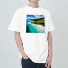 DapperMixの空からの楽園、透明な海グッズ Heavyweight T-Shirt