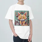 nanhouseのものづくりが好きな猫 Heavyweight T-Shirt