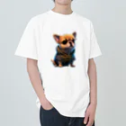 ブサかわフレンズのぶさかワン🐶 ヘビーウェイトTシャツ