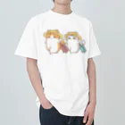 短足猫のなんとぬんのバケーション中なんぬん！ Heavyweight T-Shirt