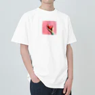 taku_workshopの包みたいハート Heavyweight T-Shirt