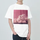usaのピンク空☁️ ヘビーウェイトTシャツ