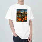 waffle2000のハロウィン風景 Heavyweight T-Shirt