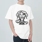 ZAKIWOMISEのちいちゃリュウ ヘビーウェイトTシャツ