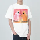 Tokyo Strawberryのみかん屋さんの苺オバケと蜜柑オバケ Heavyweight T-Shirt