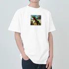 Ryuu_0925の古代の巨大生物たち Heavyweight T-Shirt