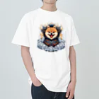 Pom-Dog'sのポメドラゴン Heavyweight T-Shirt