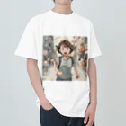 底辺の底辺好きな事を気ままに…。の走る元気な女の子 Heavyweight T-Shirt