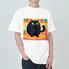 あにぽよのぽて黒猫 Heavyweight T-Shirt