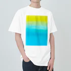 color me color worldのすいへいせん Heavyweight T-Shirt