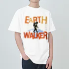 FOOF DESIGN のEARTH WALKER （地球歩行士）【英語バージョン】 Heavyweight T-Shirt