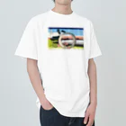 浮世絵屋の北斎「富嶽三十六景⑤　尾州不二見原」葛飾北斎の浮世絵 Heavyweight T-Shirt