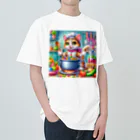 ニャーちゃんショップのクッキングキャット Heavyweight T-Shirt