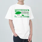 かしわよもぎまるしょっぷのかしわさんグッズ(よもぎ作成) Heavyweight T-Shirt