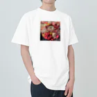 Echeveria_Masterの華やかなエケベリア Heavyweight T-Shirt