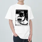 lofi_bearの橋口五葉『吾輩ハ猫デアル(下)』扉絵❖ 明治四十年 ❖1907 Heavyweight T-Shirt