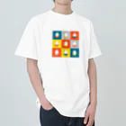 くらきち ONLINE SHOPのねこタイツ 3 × 3 Heavyweight T-Shirt