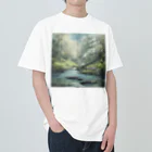tizujonoboukenの清流 ヘビーウェイトTシャツ
