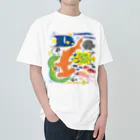 みなとまち層のキング&クイーンエンゼルフィッシュ Heavyweight T-Shirt