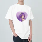 異界塔の特大愛少女　紫 Heavyweight T-Shirt