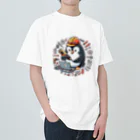 ちょこりっちの働くペンギン Heavyweight T-Shirt