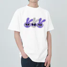 ８９６のぷくぷくラビッツ ヘビーウェイトTシャツ