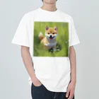 REINA-MAの柴犬 ヘビーウェイトTシャツ