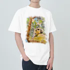 可愛いチワプー、オレオとノッテの水彩画ノッテ Heavyweight T-Shirt