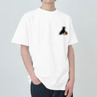 Lemon_teaの犬とバスケットボール Heavyweight T-Shirt