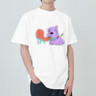 ななもちゃんのぱーぷるくん ヘビーウェイトTシャツ