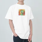 junji8000のかわいい創造のタツノオトシゴ Heavyweight T-Shirt