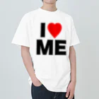 【シリーズ】おもしろ格言ショップの【おふざけシリーズ】I♡ME Heavyweight T-Shirt