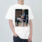 りん　チャンネルのAI野球 ヘビーウェイトTシャツ