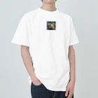 HeartyTimeのハムスターモフモフ Heavyweight T-Shirt