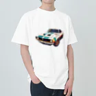 wowwooのOld Chevrolet Camaro ヘビーウェイトTシャツ